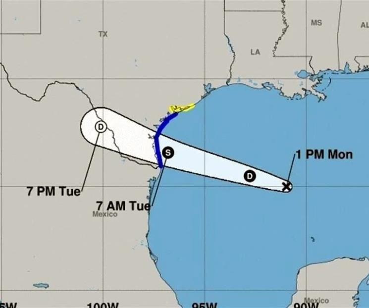 Ciclón que traería lluvia a NL se dirige a Texas