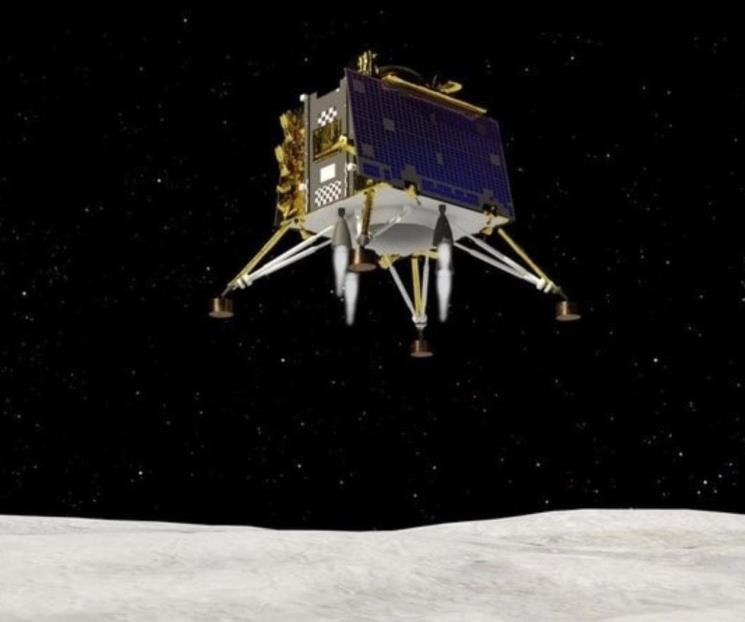 India aterriza nave en el polo sur de la Luna