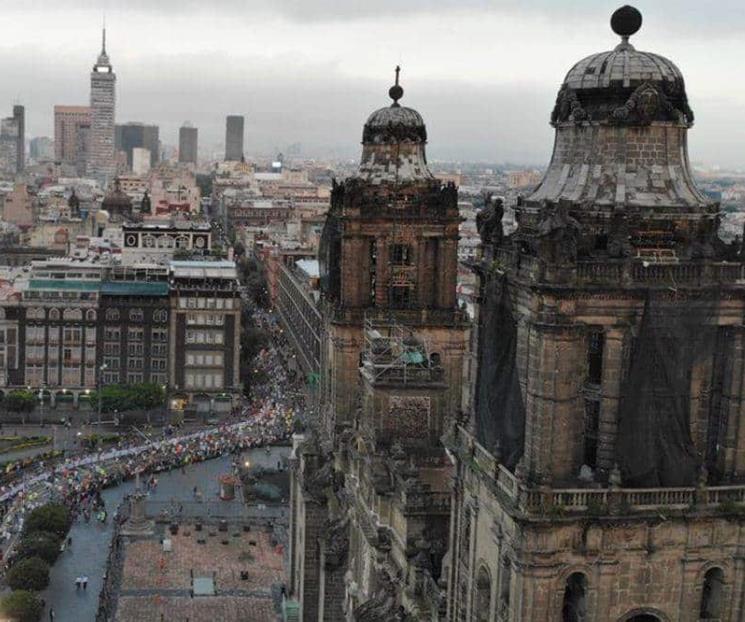 Trabajos de restauración en Catedral Metropolitana continúan