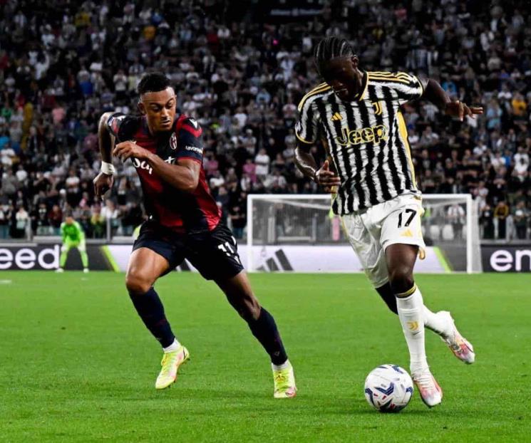 La Juventus rescata el empate contra el Bologna