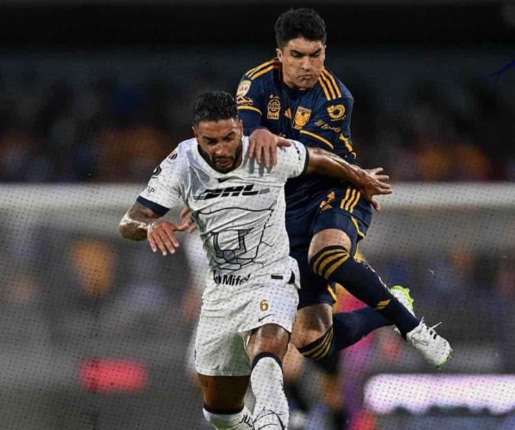 Pumas le roba el invicto a Tigres en el Apertura 2023
