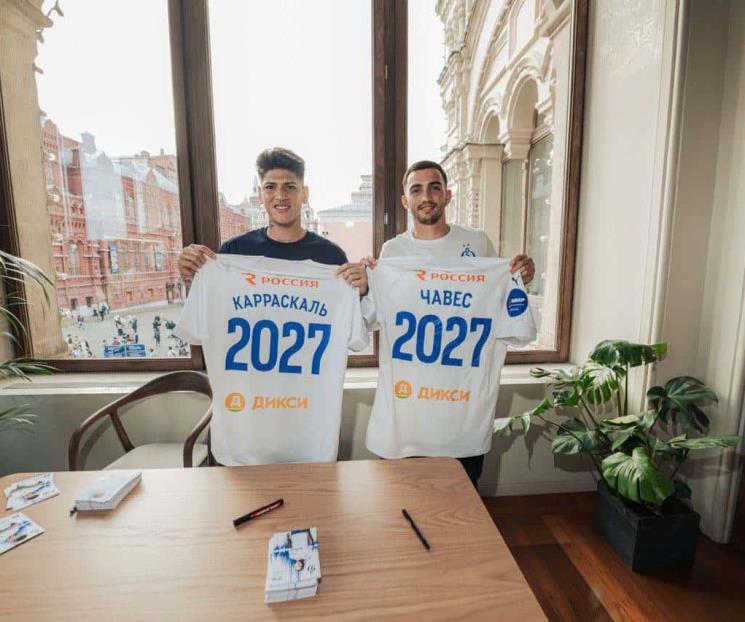 Presenta Dinamo a Luis Chávez y firma hasta el 2027