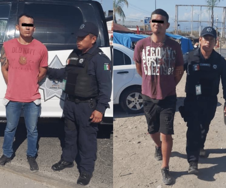 Caen 2 miembros de banda de asaltantes en Juárez