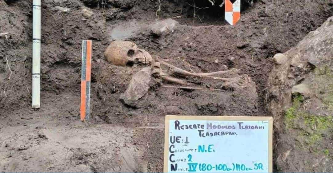 Descubren restos humanos en zona arqueológica de Morelos