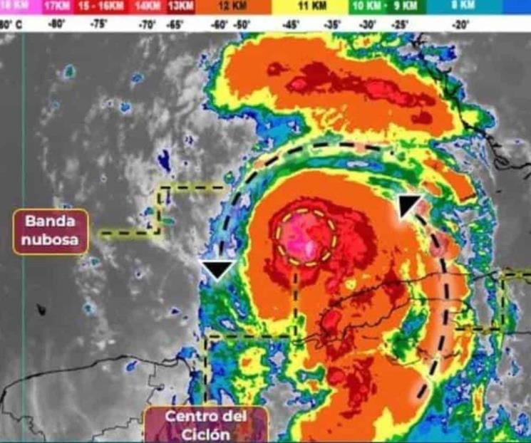 Idalia se desplaza hacia Florida; dejará lluvias en Yucatán