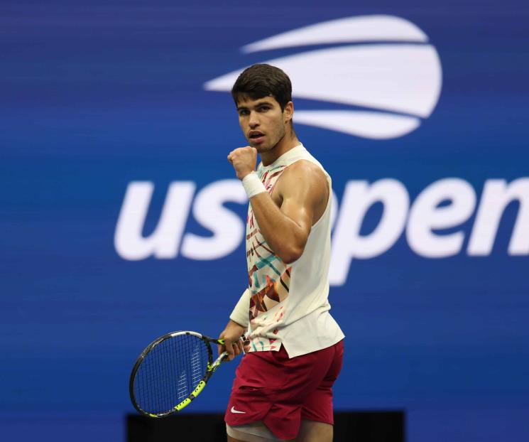 Avanza Alcaraz a cuartos de final en el US Open