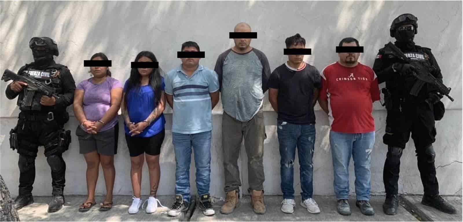 Elementos de Fuerza Civil desarticuló una célula perteneciente a un grupo de la delincuencia organizada con presencia nacional, en Juárez.