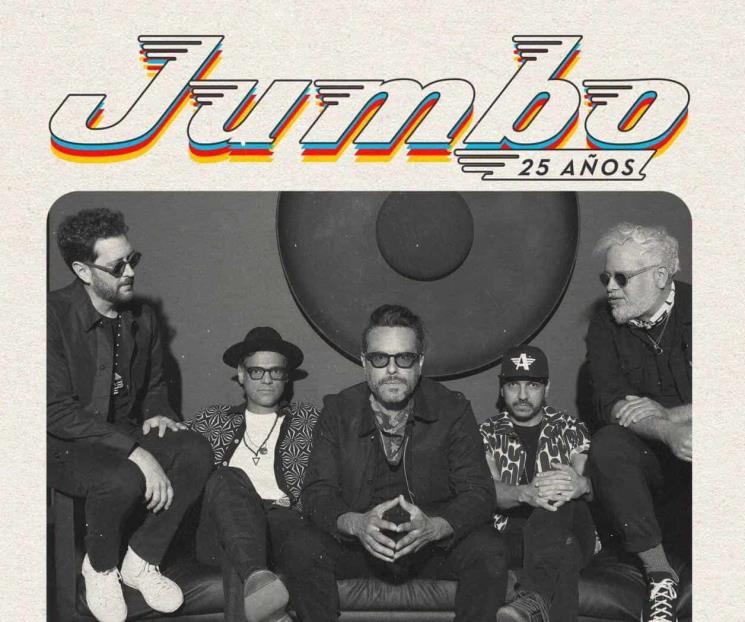 La banda regia Jumbo anuncia gira por 25 años de carrera