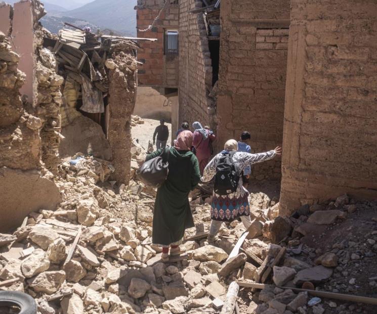 Suman más de 2 mil muertos por sismo en Marruecos