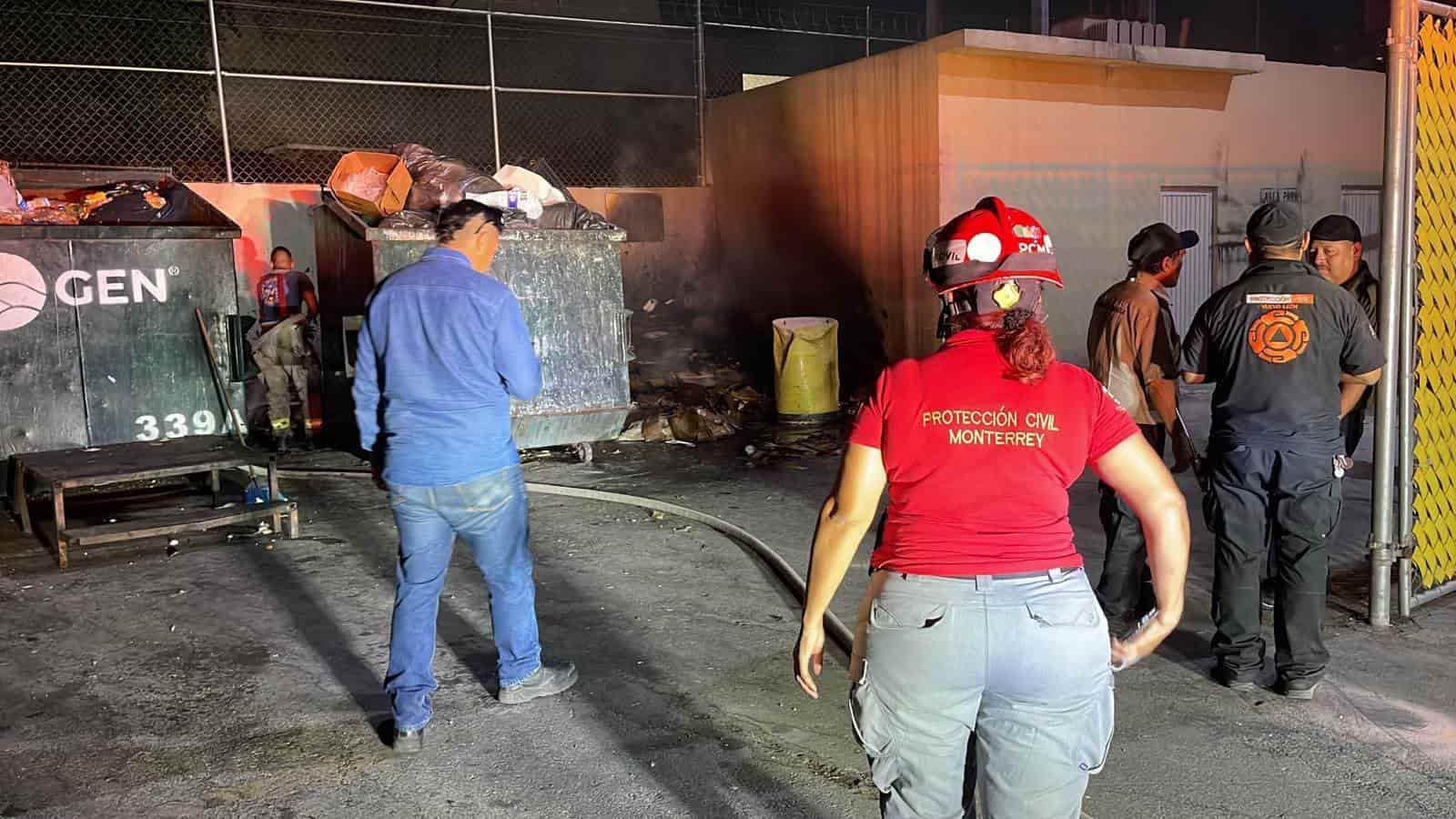 La explosión de una pipa en el interior de una empresa en un parque industrial, dejó tres lesionados leves, en el municipio de Apodaca.