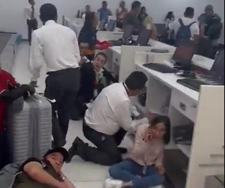 Reportan balacera en el Aeropuerto Internacional de la CDMX