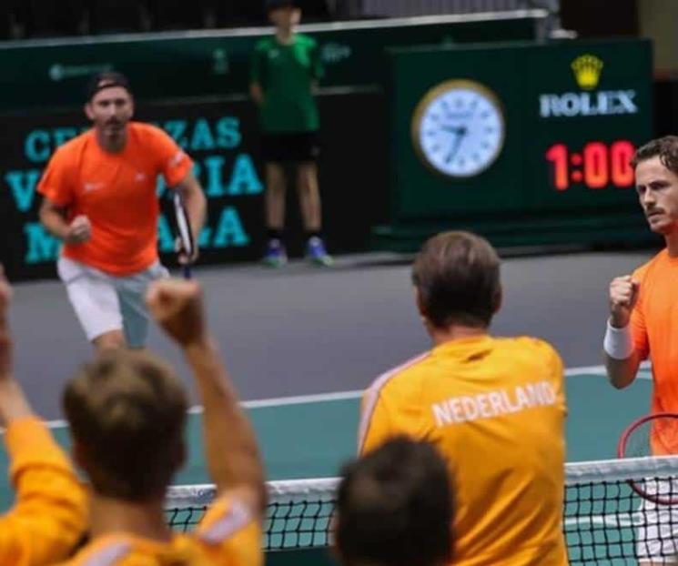 Vencen Holanda a EU en la Copa Davis
