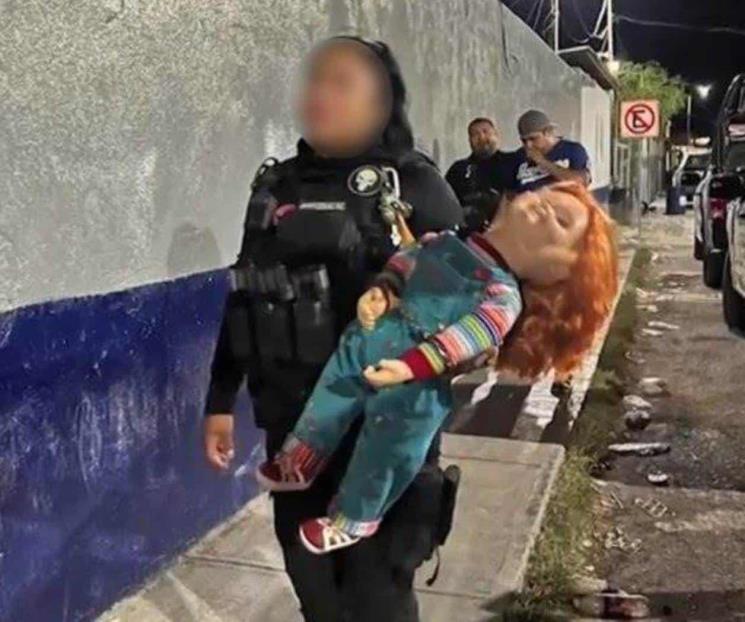 Detienen a muñeco Chucky en Coahuila