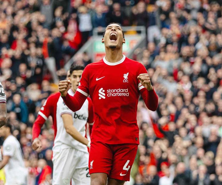 Liverpool vence al West Ham de Edson Álvarez