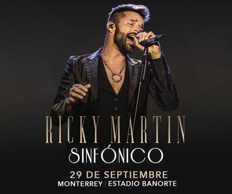 Era sueño de Ricky Martin hacer concierto sinfónico