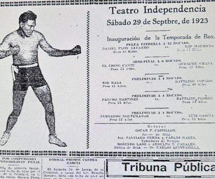 A 100 años de la primera pelea de box en Monterrey
