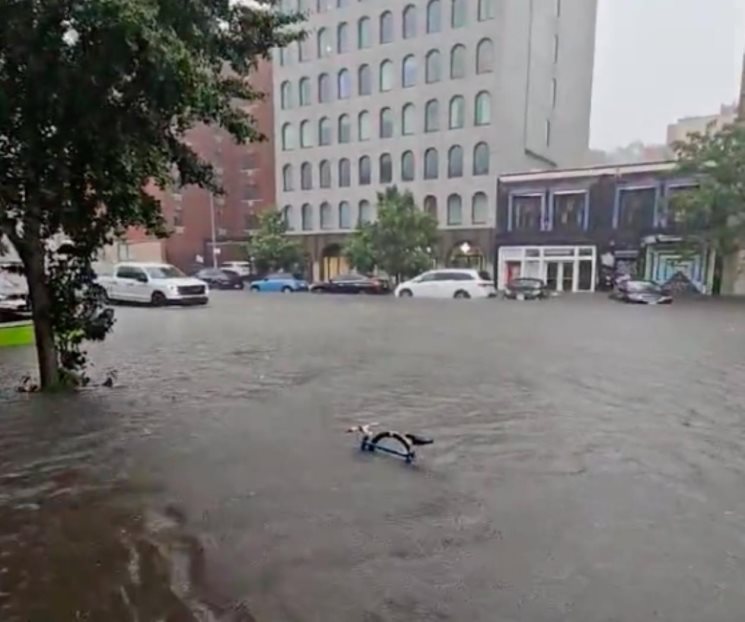 Se inunda Nueva York en su día más lluvioso en dos años