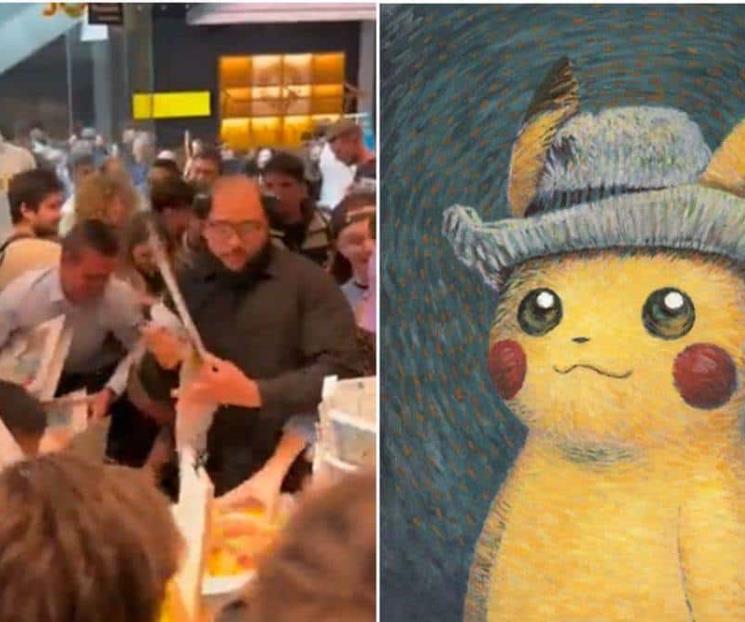 Exposición de Pokémon desata caos en Museo de Van Gogh