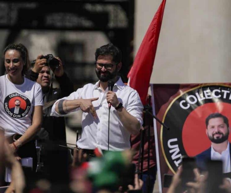 Vive Chile protestas en pro y contra Boric