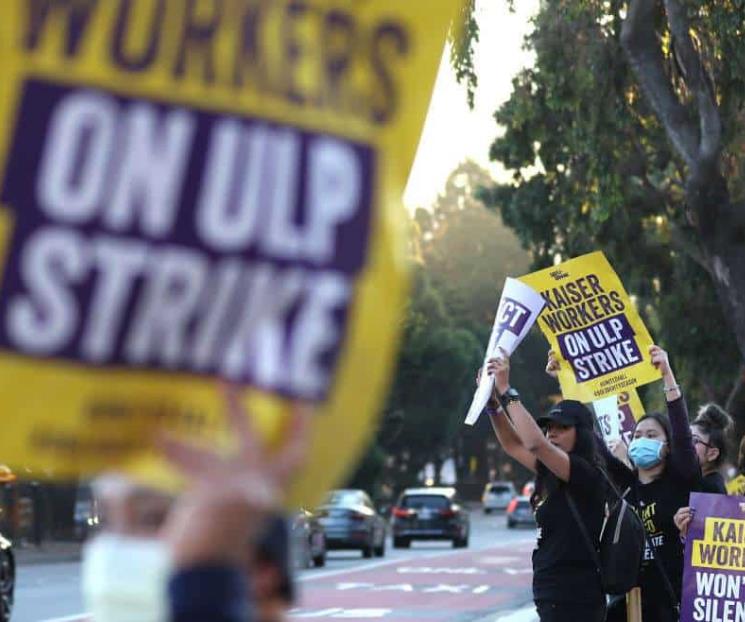 Empieza huelga de trabajadores de la salud en Estados Unidos