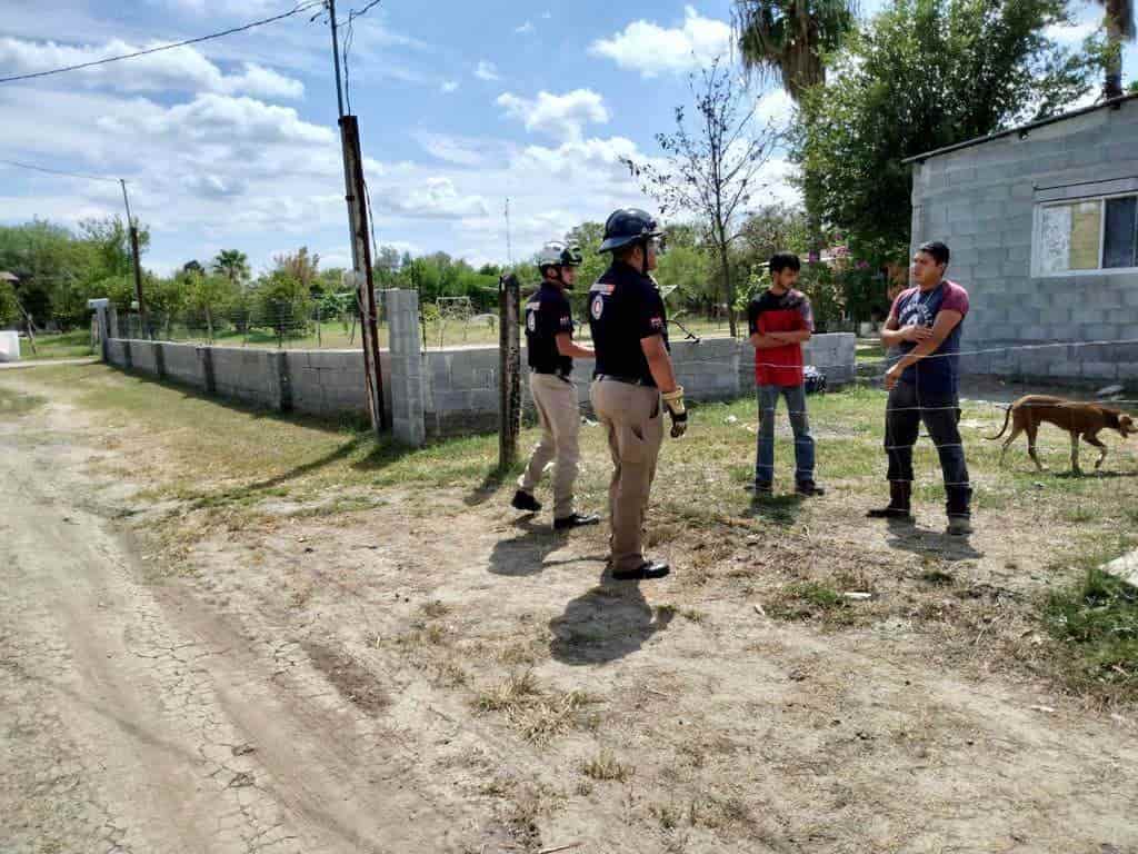 Elementos de Protección Civil Municipales y estatales, trabajaron a marchas forzadas, para prevenir tragedias, con la llegada de la tormenta que trajo el frente frio número 4 en el estado de Nuevo León.