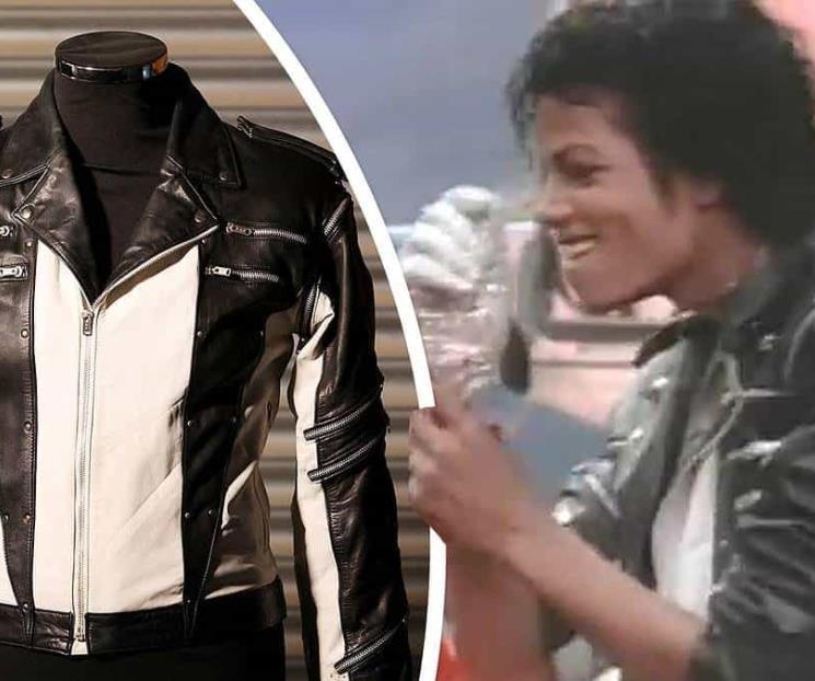 Subastarán icónica chaqueta de piel de Michael Jackson