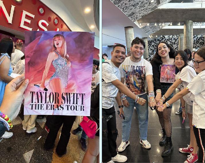 Abarrotan fans cines para  revivir gira de Taylor Swift