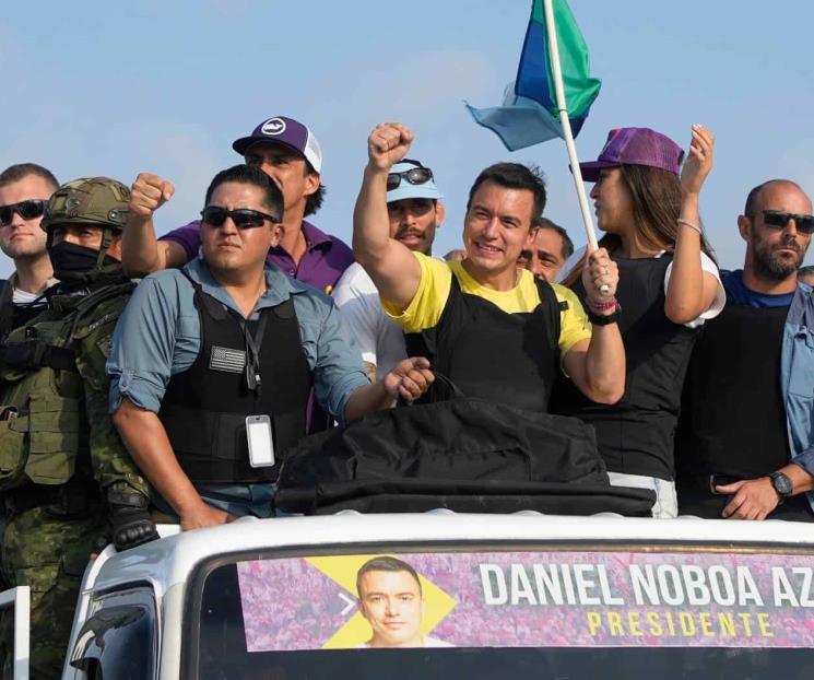 Gana Daniel Noboa las elecciones presidenciales en Ecuador