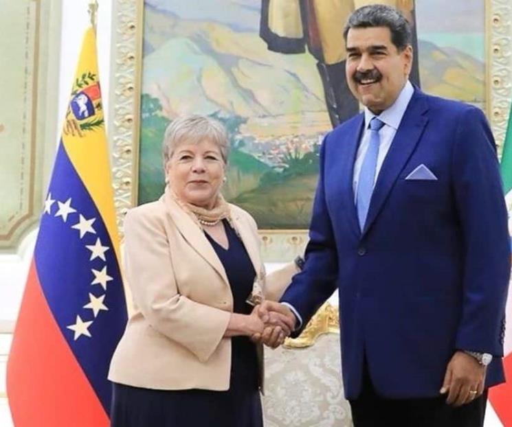 Se reúne Bárcena con Nicolás Maduro
