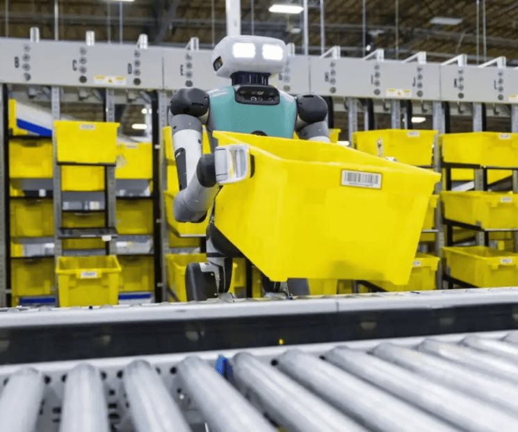 Amazon ya prueba un robot humanoide para ayudar a empleados