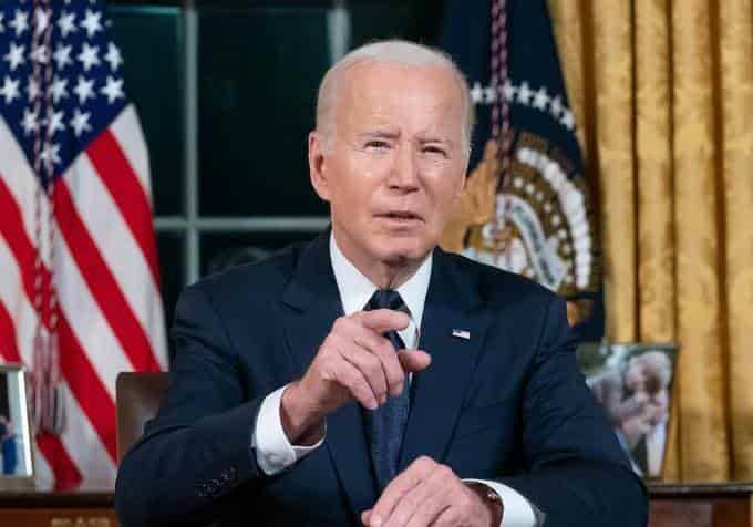 Reitera Joe Biden su apoyo a Israel y Ucrania