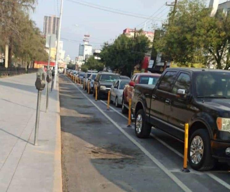 Hacen ciclopista en La Alameda; la rechazan