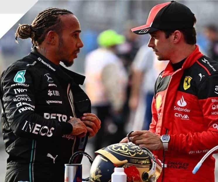 Descalifican a Lewis Hamilton y Charles Leclerc del GP de EU