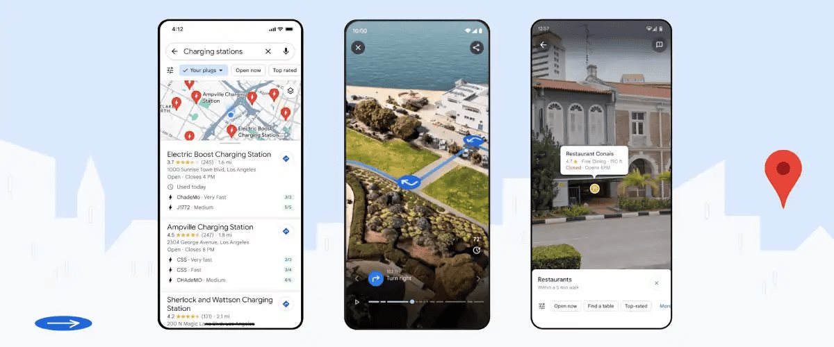 Google Maps abraza la vista inmersiva de rutas y más IA