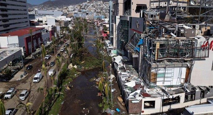 Afectó Otis 80 por ciento de hoteles en Acapulco