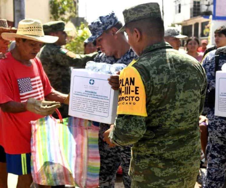 Ayuda humanitaria enviada a damnificados por huracán Otis