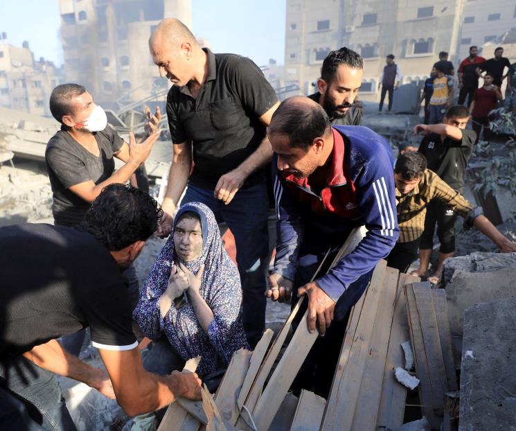 Reportan más de 8 mil fallecidos en Gaza