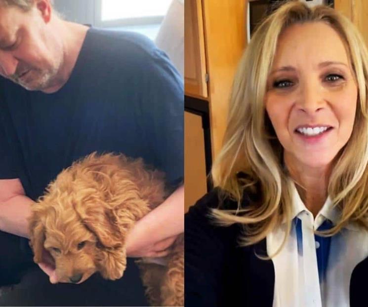 Lisa Kudrow adoptaría al perrito de Matthew Perry