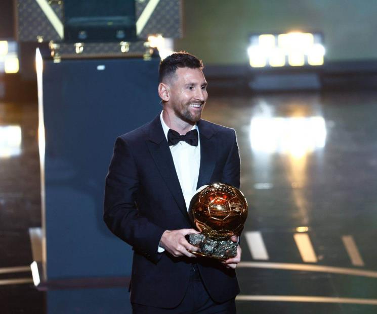 Conquista Messi su octavo Balón de Oro
