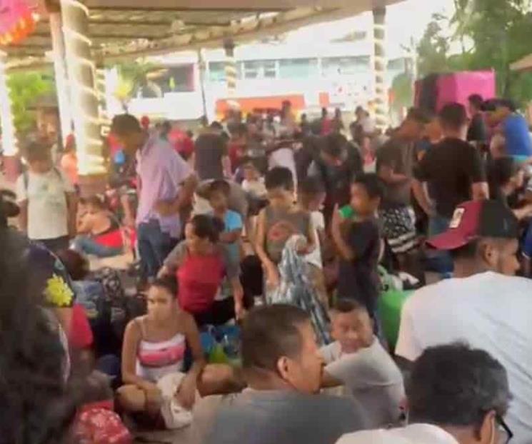 Arriban a Oaxaca al menos 2 mil migrantes