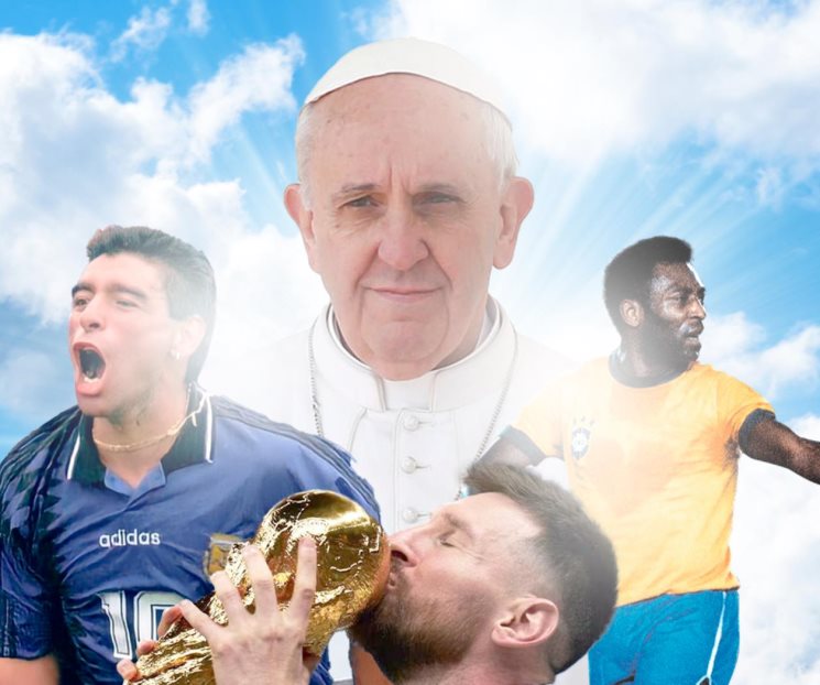 El Papa Francisco opinó sobre Messi, Maradona y Pelé