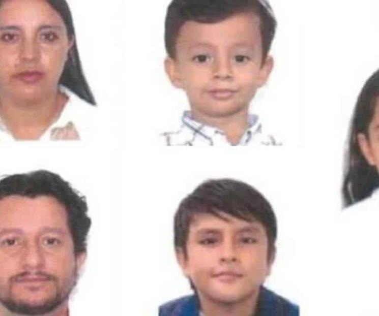 Desaparece familia colombiana