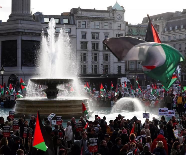 Protestan en el mundo a favor de palestinos