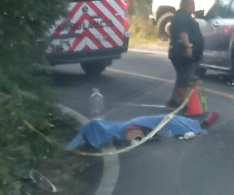 Muere ciclista arrollado en Iturbide