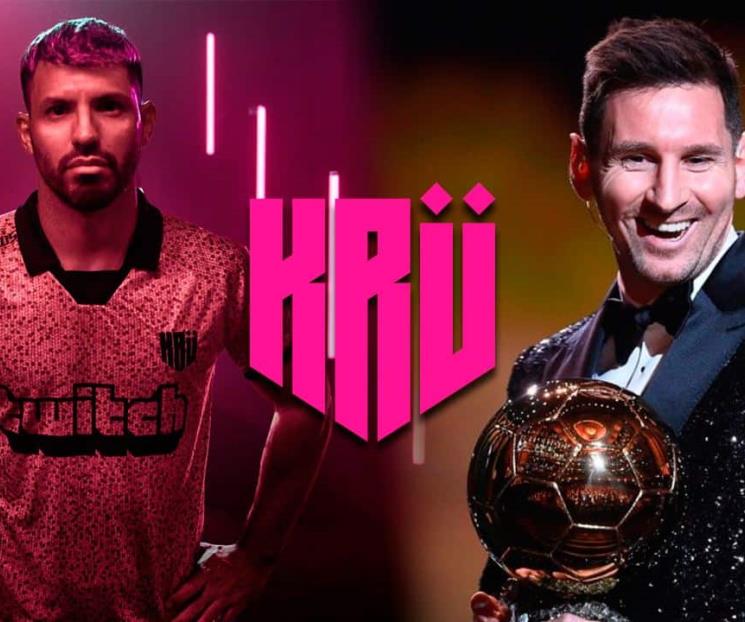 Se asocia Messi  con Sergio Agüero en el KRU Sports