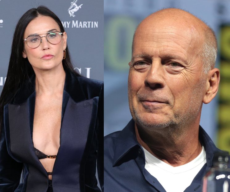 Bruce Willis ya no reconoce a Demi Moore