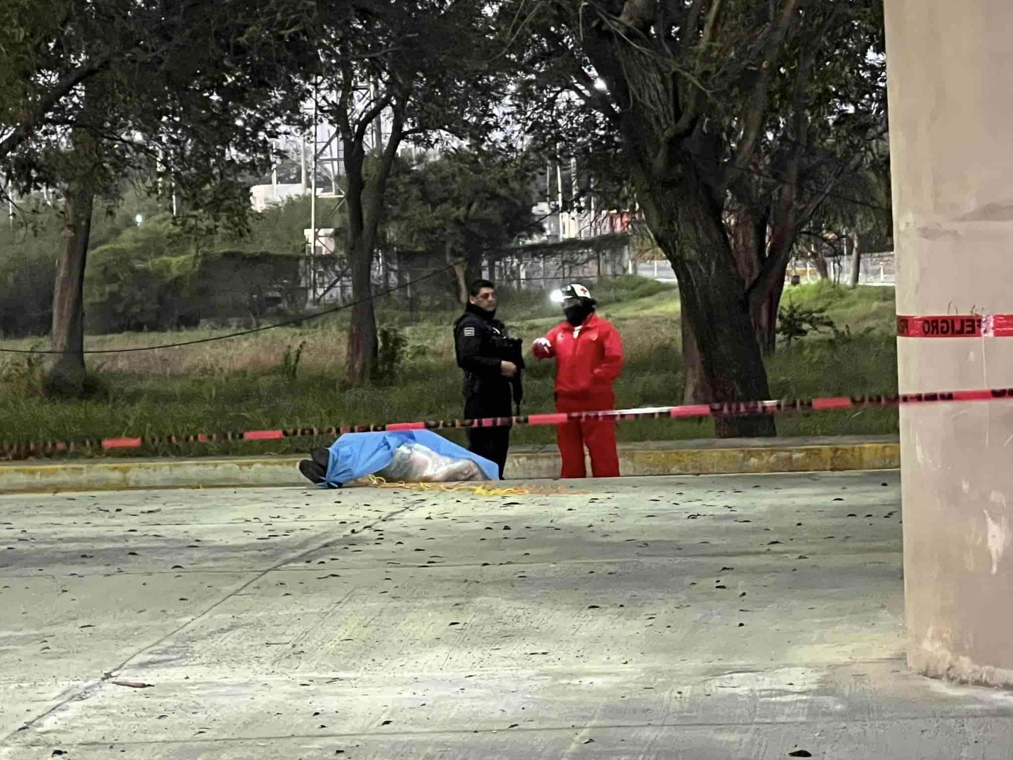 Un empleado de la empresa telefónica de Telmex, que se encontraba desparecido desde el pasado sábado, fue asesinado, emplayado y arrojado desde un puente vehicular en el municipio de Linares.