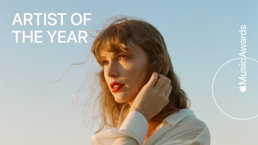 Taylor Swift es la Artista del Año 2023 en Apple Music