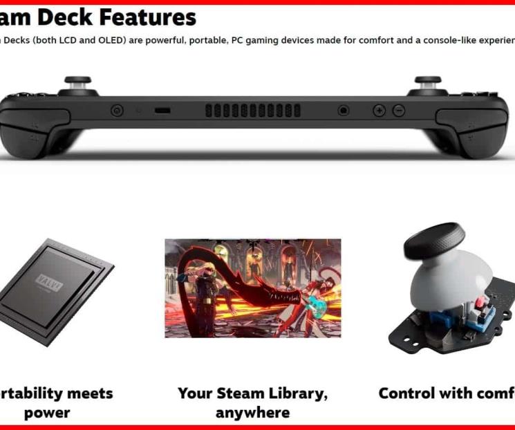 Valve anuncia la nueva Steam Deck OLED
