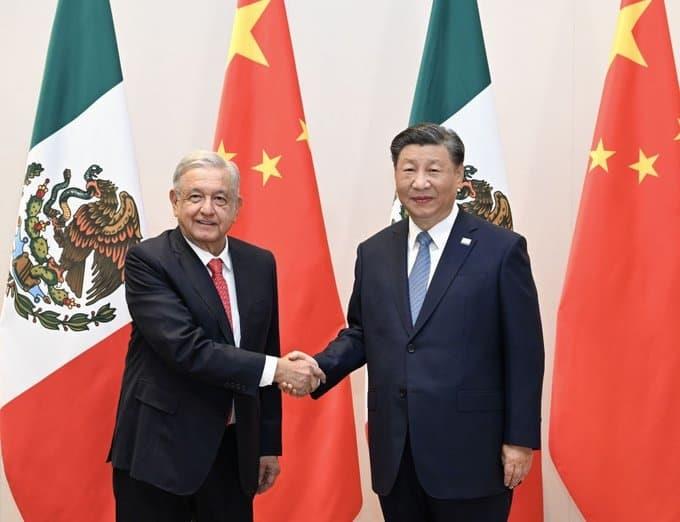 Logran AMLO y Xi acuerdo por tráfico de precursores químicos
